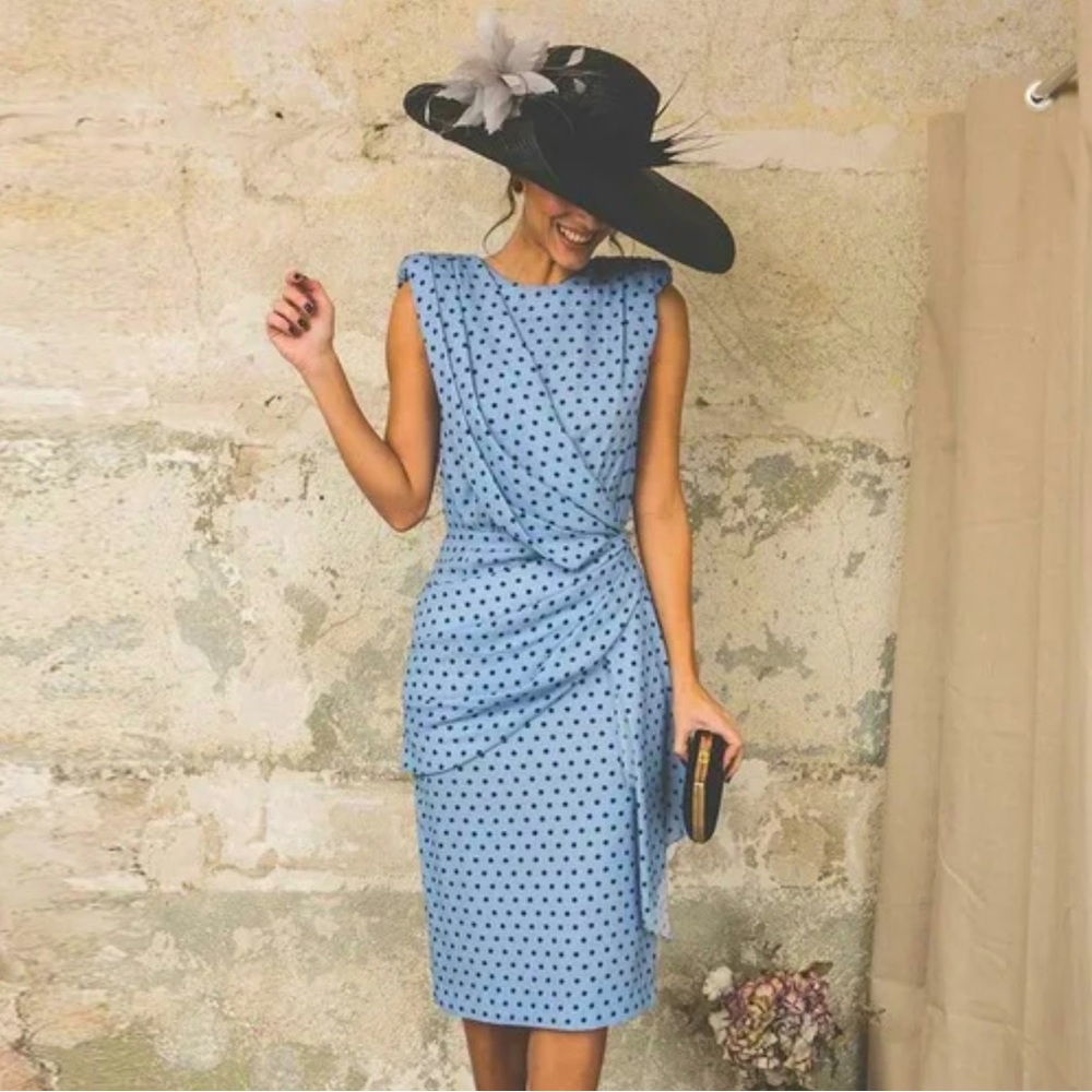 NA*PRAWDE Women Dress - Blue, New with tags! - Picture 4 of 4